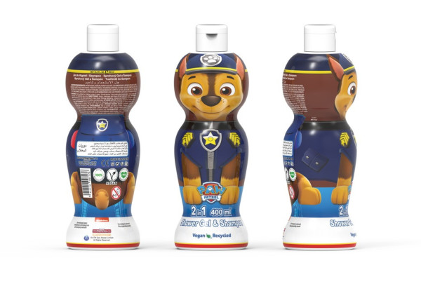 Sprchový gel a šampón 2v1 Chase 400ml Paw patrol