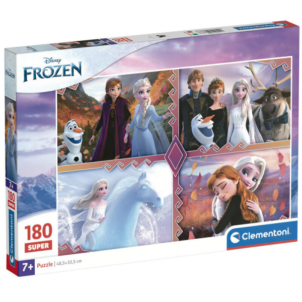 Clementoni 29786 Puzzle Super Frozen Ledové království 2 , 180 dílků