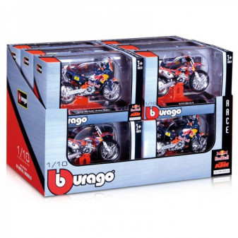 Burago 1:18 Motorka Red Bull KTM