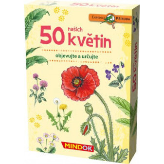 Mindok Expedice příroda: 50 květin