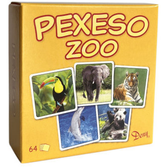 Deny Pexeso ZOO v krabičce