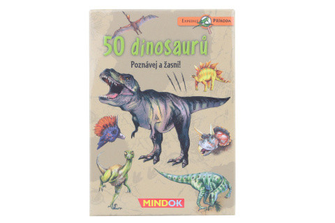 Mindok Expedice příroda: 50 dinosaurů