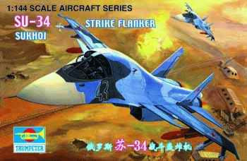 Trumpeter Model Suchoj SU-34 Strike Flanker D 1:144