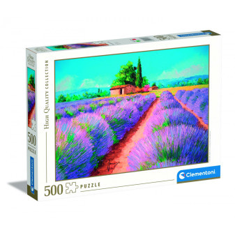 Clementoni 35073 Puzzle Vůně levandule 500 dílků