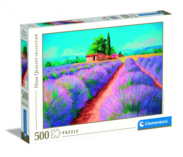 Clementoni 35073 Puzzle Vůně levandule 500 dílků