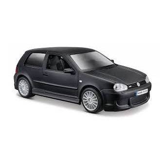 Maisto 31290 Volkswagen Golf R32, matně černá, 1:24