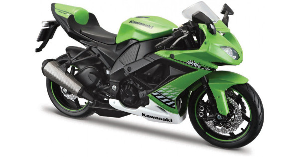 Maisto 32709 Motocykl se stojánkem, Kawasaki Ninja ZX-10R,1:12