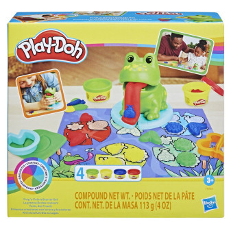Hasbro PD Play-Doh starters žába a učení barev F6926