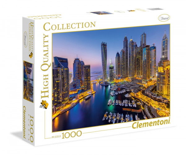 Clementoni 39381 puzzle 1000 dílků Dubai