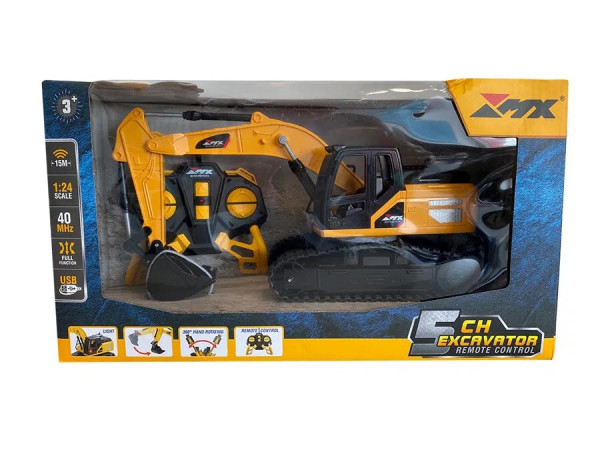 Mac Toys DRIVERO RC Bagr pásový na bateriový pack na dálkové ovládání