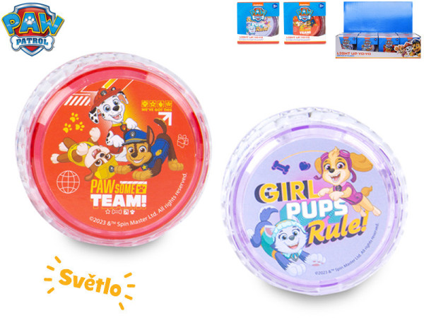 Paw Patrol - jojo 6cm na baterie se světlem 2druhy v krabičce