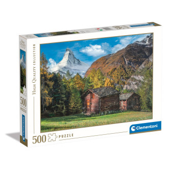 Clementoni 35523 Puzzle Okouzlující Matterhorn. 500 dílků