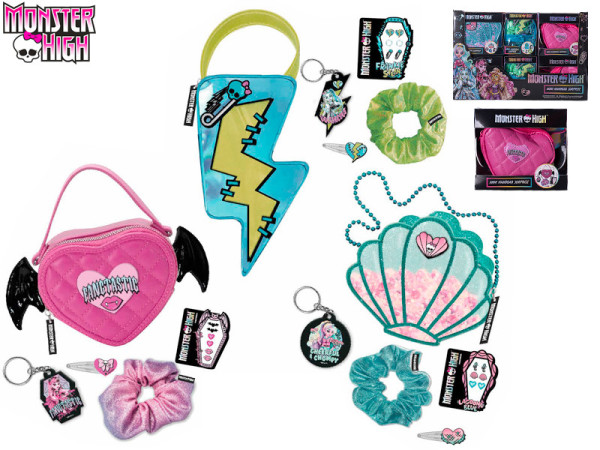 Monster High mini kabelka s doplňky 3 druhy