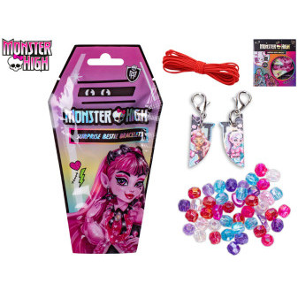 Monster High sada pro výrobu náramků přátelství v sáčku