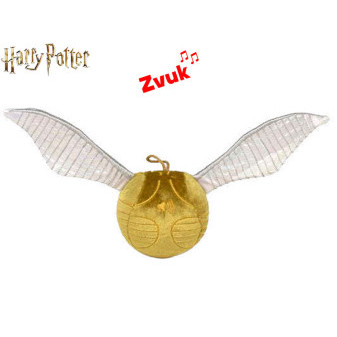 Harry Potter - Zlatonka plyšová 22cm na baterie se zvukem 0m+