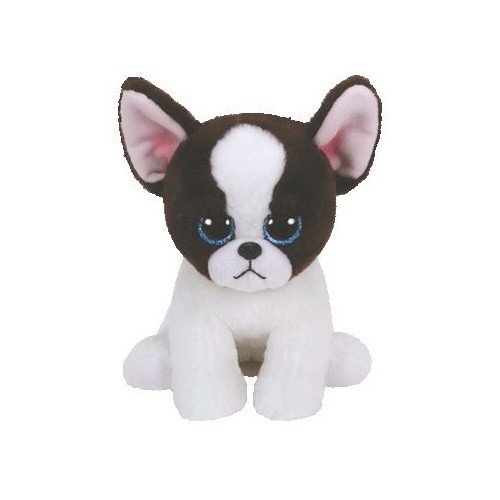 TY  Beanie Boos PORTIA - hnědo-bílý teriér, 15 cm