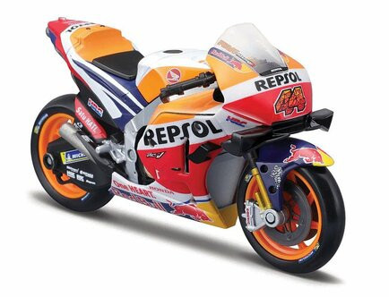 Maisto 36372-44 Motocykl, Repsol Honda Team 2021, (44 POL ESPARGARO)1:18