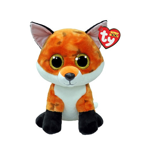 TY Beanie Boos MEADOW, 24 cm - oranžová liška