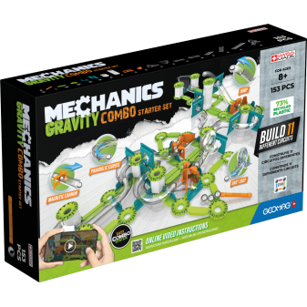 Geomag 757 Mechanics Starter Set 153 dílků