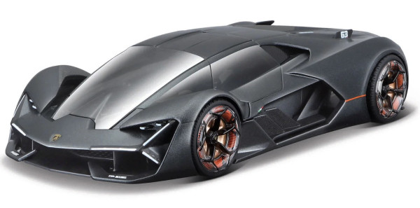 Maisto 39287 MODEL KITS Lamborghini Terzo Millennio, metal šedá, 1:24 skládací model