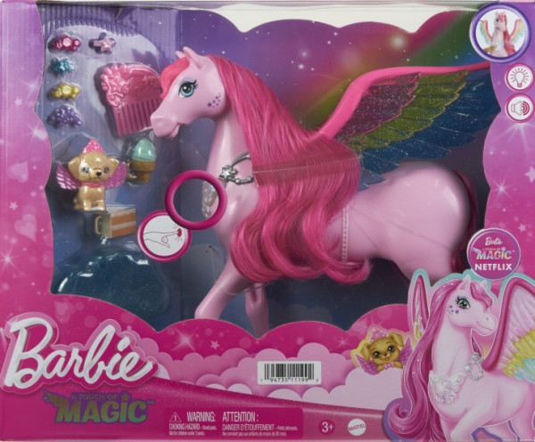 Mattel Barbie a dotek kouzla pegas na baterie HLC40