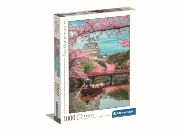 Clementoni 39819 Puzzle Hrad Himeji na jaře, 1000 dílků