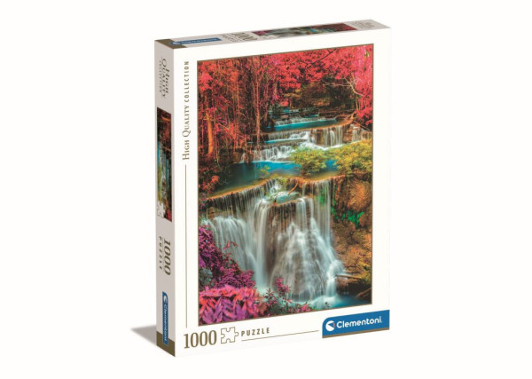 Clementoni 39821 Puzzle Barevné Thajské vodopády, 1000 dílků