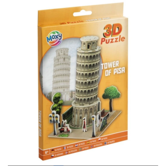 Puzzle 3D - Šikmá věž v Pise