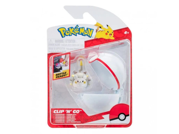 Pokémon Poké Ball Clip 'n' Go Togedemaru + Premier Ball