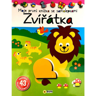 Zvířátka - Moje první knížka se samolepkami