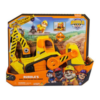 Spin Master Paw Patrol Rubble & Crew interaktivní vozidlo se zvuky Rubble