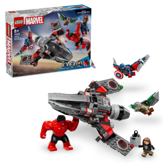 LEGO® Marvel 76292 Souboj: Kapitán Amerika vs. Red Hulk