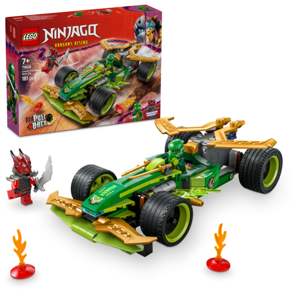 LEGO® NINJAGO® 71828 Lloydovo závodní auto s natahovacím motorem