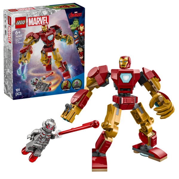 LEGO® Marvel 76307 Iron Man v robotickém obleku vs. Ultron