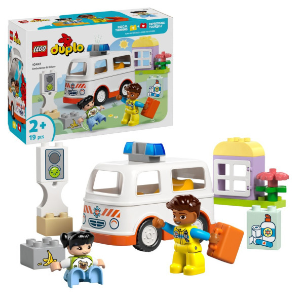 LEGO® DUPLO® 10447 Sanitka a řidič