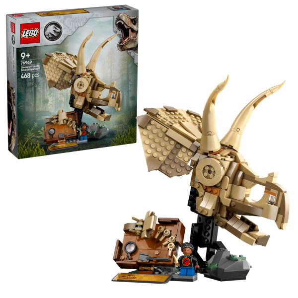 LEGO® Jurassic World 76969 Dinosauří fosilie: Lebka triceratopse