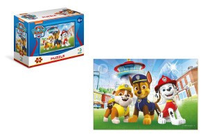 Minipuzzle Tlapková patrola Paw Patrol 35 dílků v krabičce 9x6,5x3cm