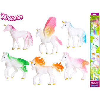 Unicorn sada jednorožců 9cm v krabičce