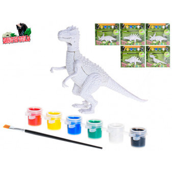 Dinoworld vymaluj si svého dinosaura 14cm  v krabičce