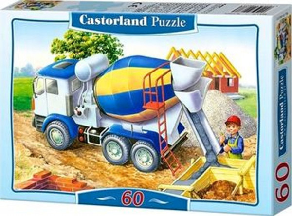 Castorland 6618 puzzle Míchačka 60 dílků