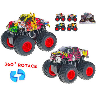 Monster truck 12cm na setrvačník 6druhů