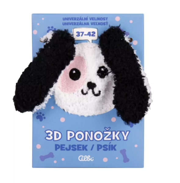 Albi 3D ponožky - Pejsek ZVP