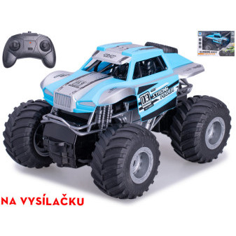 R/C auto terénní na dálkové ovládání 20cm 1:20 2,4GHz plná funkce na baterie 2barvy v krabičce