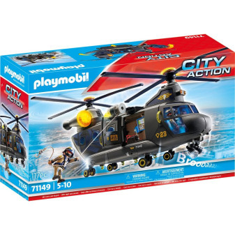 Playmobil® 71149 City Action Záchranářská helikoptéra speciální jednotky