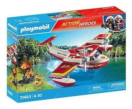 Playmobil® 71463 Action Heroes Hasičský letoun s hasicí funkcí