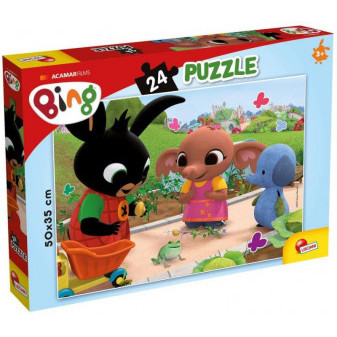 Puzzle Králíček Bing Žába 24 dílků