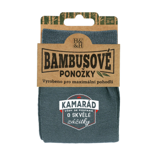 Albi Bambusové ponožky - Kamarád vel. 39-46