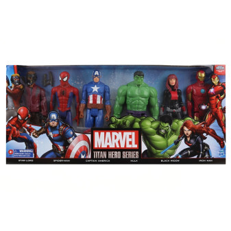 Hasbro Avengers Titan Hero sada 6 postaviček E8757