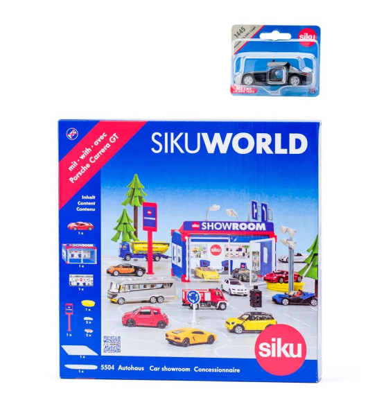 Siku 5504 World - autosalón s autem