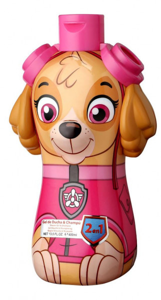 Paw Patrol Sprchový gel  a šampon 400 ml Tlapkova Patrola - Skye